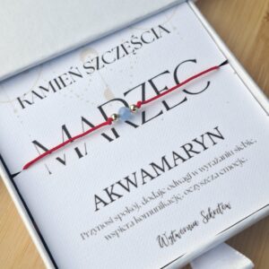 bransoletka szczęścia marzec