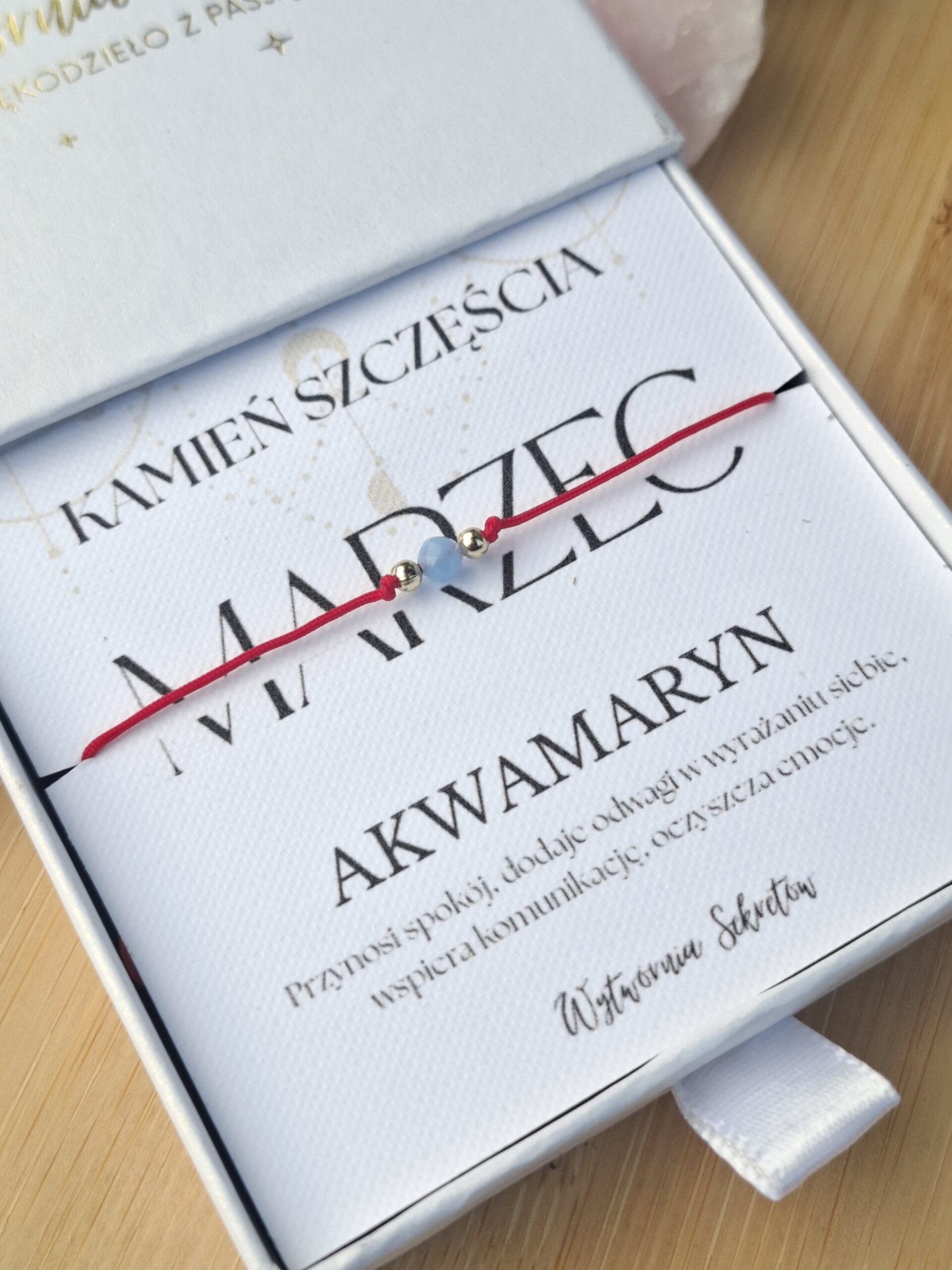 bransoletka szczęścia marzec bransoletka szczęścia marzec