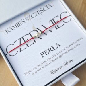 bransoletka szczęścia czerwiec