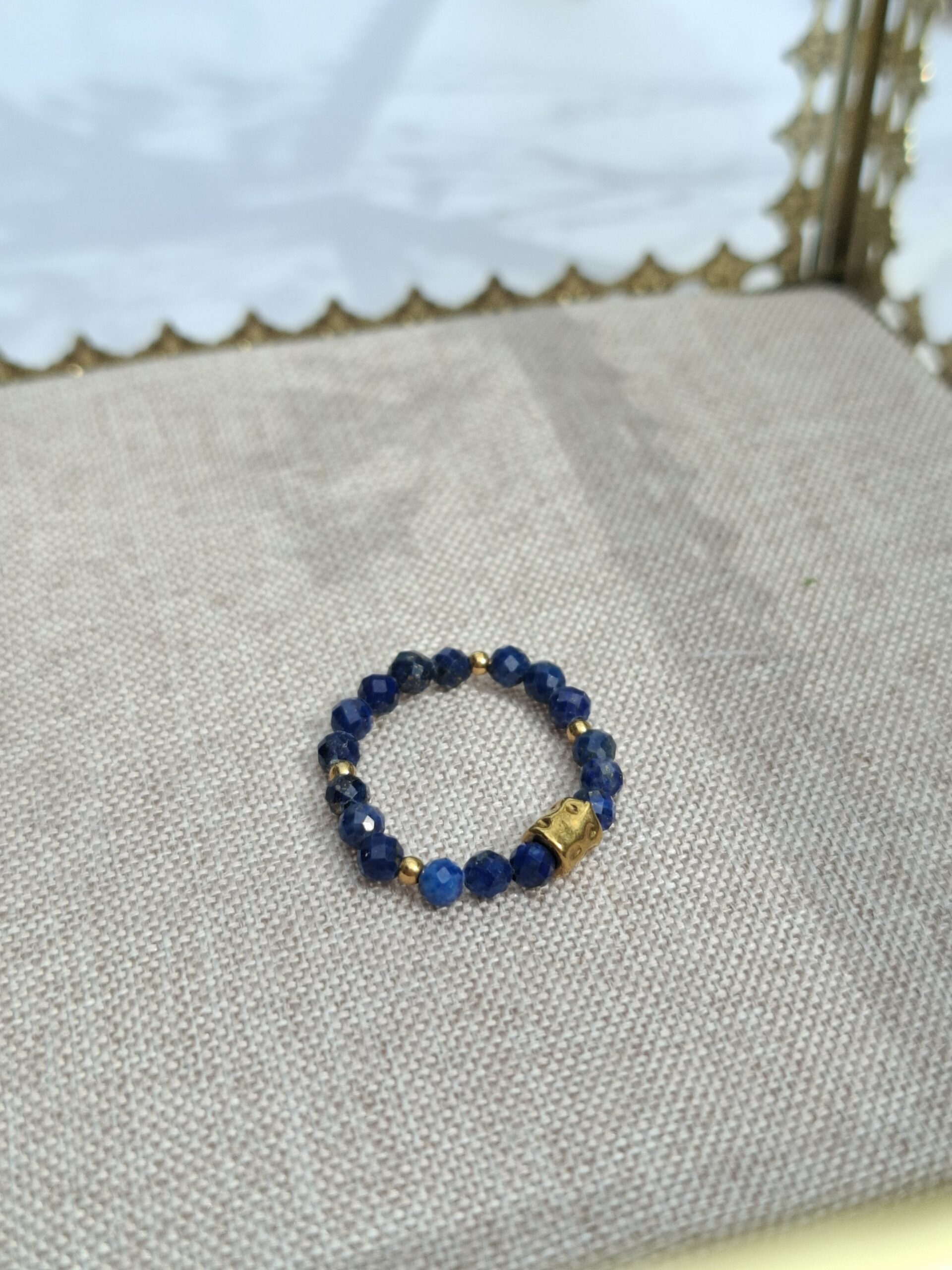 pierścionek lapis lazuli gold pierścionek lapis lazuli gold